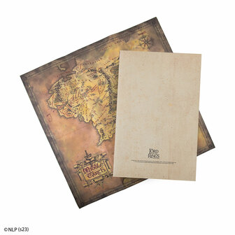Lord of the Rings - Notitieboekje - Kaart van Middenaarde - The Noble Collection - Foto: 2