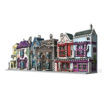 Harry Potter - 3D-Puzzel - Madam Malkin&#039;s and Florean Fortescue - The Carrot Shop - Foto: 4